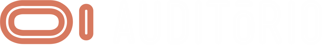 Logo Auditório Horizontal Branco